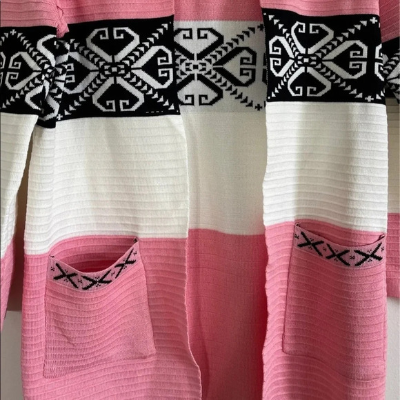 New Long Sleeve Block Color Cardigan​ - Picture 3 of 3